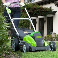 Greebo greenworks pin lithium đẩy tay máy cắt cỏ điện sân vườn máy xén cỏ làm cỏ tạo tác máy mài 2 đá máy mài cầm tay makita Máy mài