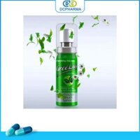 Greelux Fresh Xịt Thơm Miệng Hoa Linh (Lọ/12ml) (Xanh Lá)