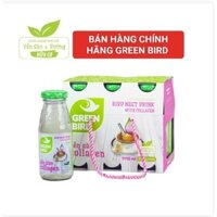 GREEN BIRD YẾN SÀO Và COLLAGEN LỐC 6*185ML