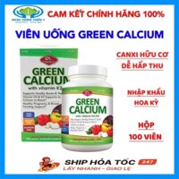 Green Calcium - Bổ sung canxi hữu cơ mát cho bà bầu