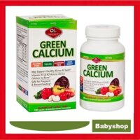 GREEN CALCIUM - Canxi Gluconat hữu cơ cho bà bầu 100v (OLYMPIAN LABS USA)