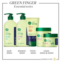 [Green finger] Essencial wash 500ml/shampoo 500ml/lotion 300ml/cream 300&500ml