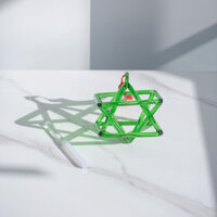 Green Merkaba Kim tự tháp Pha Lê Thiền âm thanh - Merkaba Crystal Singing Pyramid for Sound Healing