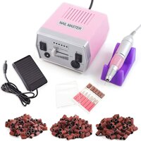 GreenLife nail drill machine professinal 30000RPM Electric Nail e File for Acrylic Nails Remove Gel Polish Poly with 300pcs sandings & 6pcs Bits se...