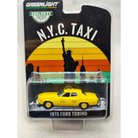 Greenlight GreenLight 1: 64 1975 Ford Torino-NYC i Taxi New York