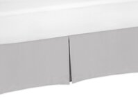 Grey Crib Bed Skirt for Baby Bedding Sets