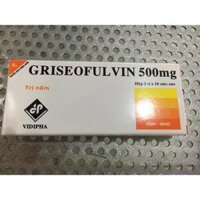 Griseofulvin 500mg 20 viên