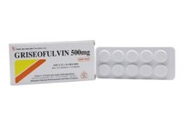 Griseofulvin 500mg 20 viên