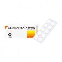 Griseofulvin 500mg Vidipha 2 vỉ x 10 viên