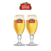 [Grocery Gift] 2 Ly Thủy Tinh Stella Artois Cao Cấp