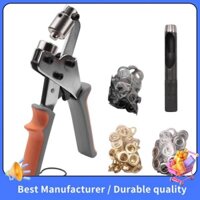 Grommet Bộ Dụng Cụ Với 10 Mm Khoen Hướng Dẫn Sử Dụng Máy Bấm Kìm Cầm Tay Kim Loại Grommet Cho Dây Da Quần Áo Thủ Công Cờ