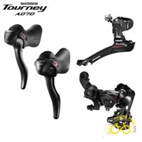 Groupset Mini 3 Món: Tay đề lắc, Sang đĩa, Củ đề xe đạp SHIMANO TOURNEY A070 2x7 Speed