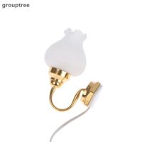 Grouptree 1 / 12 Nhà Búp Bê Đèn LED Tulip Đèn Tường 5V Có Dây Nhà Búp Bê Mini Trang Trí Đèn Phòng Micro Cảnh Đạo Cụ Xây Dựng VN