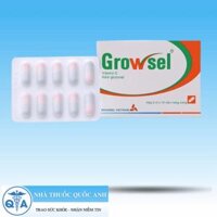 Growsel bổ sung kẽm và vitamin C, tăng đề kháng (3 vỉ x 10 viên)