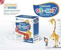 Growup Kids Gold - Calcium D3 – MK7 Growup Kids Gold - Hỗ trợ bổ sung Canxi cho cơ thể
