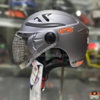 GRS A966K 2 Kính Xanh Nhớt Nhám-Nón bảo hiểm đẹp cho nam