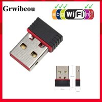 Grwibeou Mini 2.0 Card Mạng USB 150Mbps WiFi Bộ Chuyển Đổi Không Dây 802.11 Ngb RTL8188EU Adapter Mạng LAN Card Cho Pc