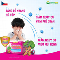 GS Imunostim Junior Tăng đề kháng Tăng cường sức khỏe đường hô hấp Hộp 20 Viên