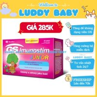GS Imunostim Junior - Tăng Cường Miễn Dịch Và Sức Khỏe Đường Hô Hấp (Hộp 20 Viên)