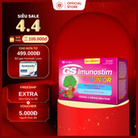 GS Imunostim Junior - Tăng cường miễn dịch và sức khỏe đường hô hấp (Hộp 20 Viên)