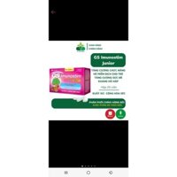 GS IMUNOSTIM JUNIOR – VIÊN NGẬM TĂNG CƯỜNG MIỄN DỊCH, SỨC KHỎE ĐƯỜNG HÔ HẤP CHO BÉ (HỘP 20 VIÊN)