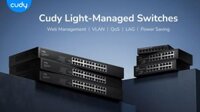 GS1016E Switch 16 Port Gigabit Smart Managed | Switch Quản Lý