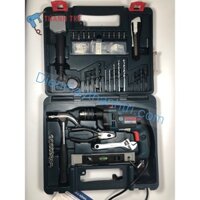 GSB 13RE SET 100 MÁY KHOAN ĐỘNG LỰC BOSCH GSB 13 RE  (650W/13MM/SET 100 MÓN)