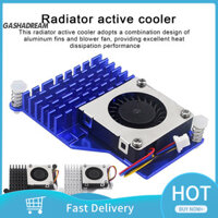 Gsd Hoạt Động Làm Mát Cho Raspberry Pi 5 Hợp Kim Nhôm Tản Nhiệt Với 4Pin Quạt Tản Nhiệt Quạt Thổi Điều Khiển Nhiệt Độ Quạt Tản Nhiệt