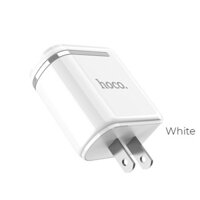 GSF CỦ SẠC HOCO C39 C39A (MẪU MỚI 2018) MAX 5V-2.4A (12W) ✓ 2 CỔNG USB ✓ LED HIỂN THỊ DÒNG ĐIỆN✓ IC ỔN ĐỊNH ĐIỆN ÁP 95 A