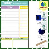 GSmart - Bảng từ tính hít tủ lạnh ghi chú công việc TODO NOTES (Kèm Bút,Lau)