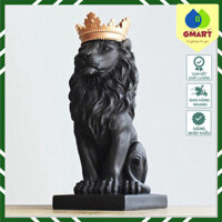 GSmart - Tượng sư tử vương miện trang trí LIONHEART KING CROWN