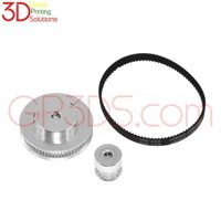 GT2 Thời Gian Đai Ròng Rọc 60 Răng 20 Răng 5 Mm/8 Mm Giảm 3:1/1:3 Dây Rộng 6mm Cho 3D Phụ Kiện Máy In