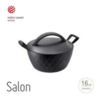 GTH3162 – Nồi Lock&Lock Salon 2 tay cầm 16 cm – Màu đen