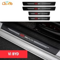 GTIOATO 4 Chiếc Dán Cửa Ô Tô Nẹp Chống Xước Ô Tô Sợi Carbon Miếng Dán Chống Xước Trầy Ô Tô Miếng Dán Bảo Vệ Viền Cửa Xe Hơi Miếng Dán Xe Phụ Kiện Ô Tô Cho BYD F0