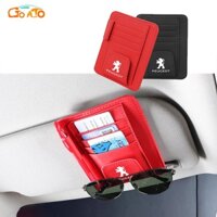 GTIOATO Tấm Che Nắng Ô Tô Ví ĐựNg ĐăNg KiểM Xe Ô Tô Ví ĐựNg GiấY Tờ Xe Ô Tô TúI ĐựNg GiấY Tờ Xe Ô Tô Kẹp Kính Ô Tô ThùNg ĐựNg Đồ Ô Tô Phụ KiệN Ô Tô Cho Peugeot 3008 2008 307 405 207 208 206 306 5008 406 407 308 4008