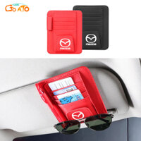 GTIOATO Ví ĐựNg GiấY Tờ Xe Ô Tô Tấm Che Nắng Ô Tô Ví ĐựNg ĐăNg KiểM Xe Ô Tô TúI ĐựNg GiấY Tờ Xe Ô Tô Kẹp Kính Ô Tô Phụ KiệN Trang Trí Ô Tô Cho Mazda 3 5 CX7 MX5 6 Wagon CX5 2 RX7 CX30 CX-3 CX8 CX3 Atenza BT50 323 Axela CX9