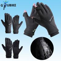 Gtubike 1 Cặp Chống Gió Chống Trơn Trượt Màn Hình Cảm Ứng Bảo Vệ Ngón Tay Kéo Dài Leo Núi Găng Tay Đi Xe Đạp