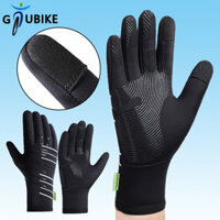 Gtubike 1 Cặp Đi Xe Chống Trơn Trượt Chống Thấm Nước Kéo Dài Chống Gió Màn Hình Cảm Ứng Leo Núi Găng Tay