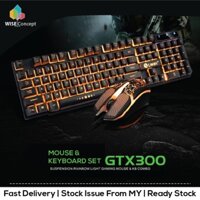 GTX300 Bàn phím RGB Bàn phím trò chơi Limei USB 104 Nút bàn phím Bàn phím+kết hợp bộ chuột