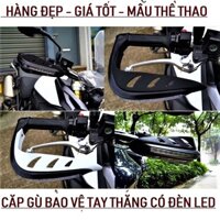 GÙ CHỐNG ĐỔ BẢO VỆ TAY LÁI CÓ ĐÈN LED CỰC NGẦU , ĐỒ CHƠI XE MÁY , PHỤ KIỆN XE MÁY
