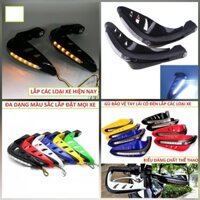 GÙ CHỐNG ĐỔ XE MÁY BẢO VỆ TAY LÁI CÓ ĐÈN SIÊU NGẦU LẮP CÁC LOẠI XE
