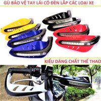 GÙ CHỐNG ĐỔ XE MÁY BẢO VỆ TAY LÁI CÓ ĐÈN LED CỰC NGẦU , BH 12 THÁNG