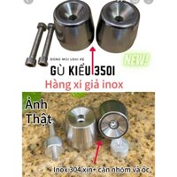Gù chống rung tay lái kiểu sh 300i inox 304 chính hãng nặng 0,5kg giá 1 đôi