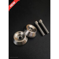 Gù dẹp inox V1 Ghracing gắn Ưave Dream Future Varrio Ab Shvn Sh350- kèm ốc- gắn mọi dòng xe máy