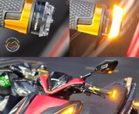 Gù Led Motogadget chính hãng - Gù tay lái có đèn