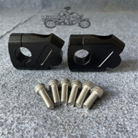 Gù Nâng Ghi Đông 22mm Xe Motor, Xe Máy Màu Đen