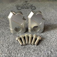 Gù Nâng Ghi Đông 22mm Xe Motor, Xe Máy Màu Trắng