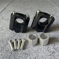 Gù Nâng Ghi Đông 22mm Xe Motor, Xe Máy Màu Đen