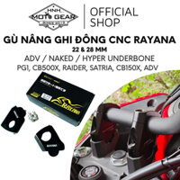 Gù Nâng Ghi Đông CNC Cho PG1, CB150X, CB500X, XSR155, Raider, Satria, Sonic Rayana