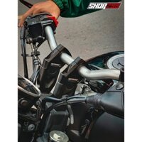 Gù Nâng Ghi Đông Motowolf Màu Đen - Phi 22